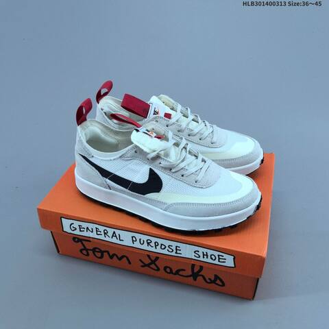 Nike Tom Sachs General Purpose Shoe Grey White Orange Yellow Cream EU 36-45 Sneaker - Unisex (BS-61345)