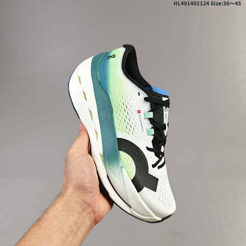 On Running Cloudboom Max 3 MF30314651 White Purple Mint Black EU 36-45 Running Shoe Running Sneakers - Unisex (BS-69775)