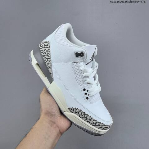 Nike Air Jordan 3 Retro AIR JORDAN DN3707-199 36 36 5 37 5 38 38 5 39 4 Lifestyle - Women's (BS-66816)