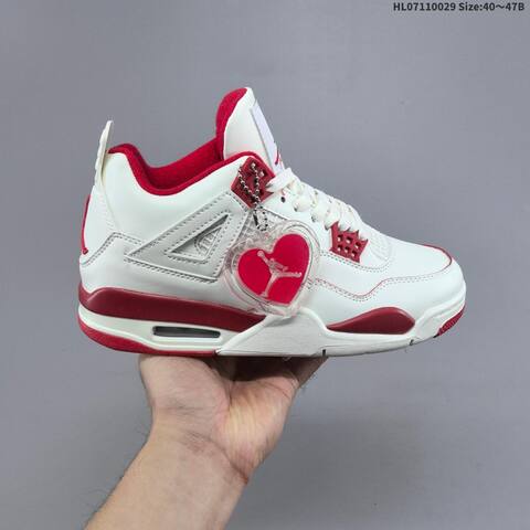 Air Jordan 4 Retro Sierra Red WMNS AIR JORDAN 4 Aj4 Lifestyle (BS-66764)