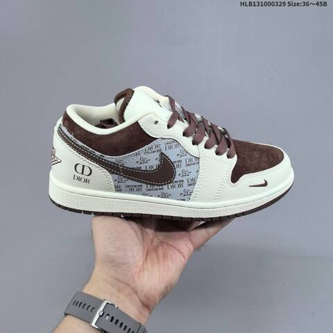 Travis Scott x Fragment Design x Jordan Air Jordan 1 Low OG SP Lifestyle (BS-66417)