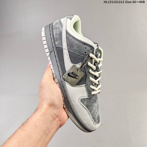Nike SB Dunk Low Steamboy OST Grey Dark Grey Light Green Off White EU 36-46 Skate Shoe - Unisex (BS-62733)