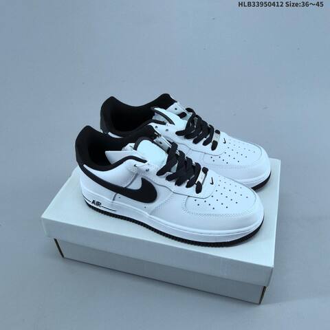 Nike Air Force 1 07 Grey Black White Gum EU 36-45 Sneaker - Unisex (BS-60800)