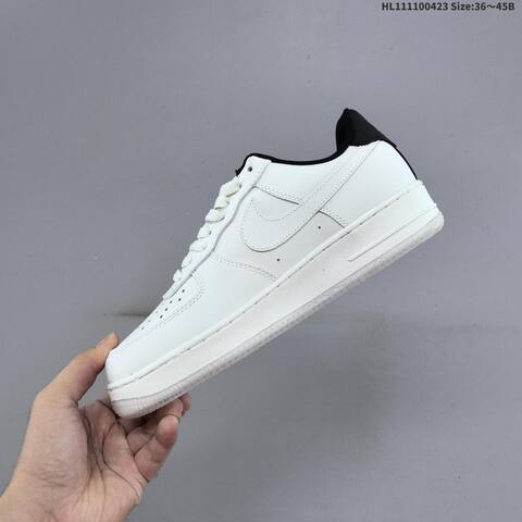 Nike Air Force 1 Low White Black Clear EU 36-45 Sneaker - Unisex (BS-60576)
