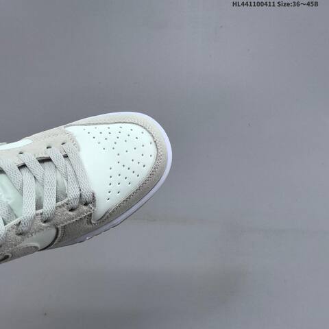 Nike Dunk Low SB Light Grey White EU 36-45 Skate Shoe - Unisex (BS-60814)
