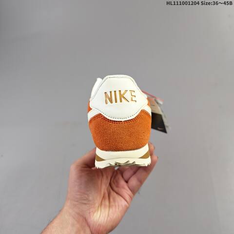 Nike Classic Cortez Orange White Sail Brown EU 36-45 Sneaker - Unisex (BS-62838)