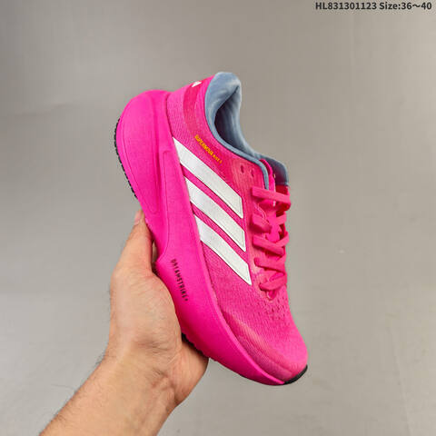 Adidas Supernova Rise 3 Hot Pink White Neon Yellow Blue EU 36-40 Running Shoe - Unisex (BS-65502)