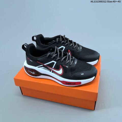 Nike Air Zoom Winflo V2 Dark Grey Black White Orange EU 40-45 Running Shoe - Men's (BS-61362)