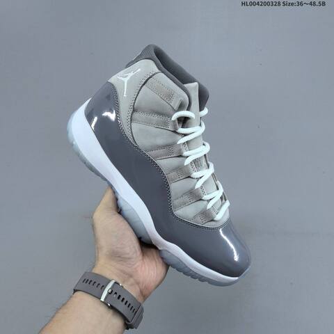 Air Jordan 11 Retro High Cool Grey AIR JORDAN 11 Aj11 Lifestyle (BS-66426)