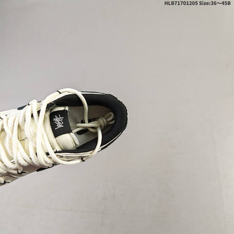 Nike Dunk SB Low Stussy Off White Black EU 36-45 Skate Shoe - Unisex (BS-62817)