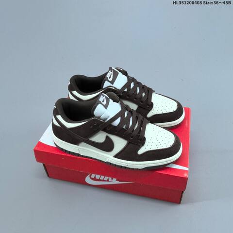 Nike Dunk Low Grey Burgundy White EU 36-46 Skate Shoe - Unisex (BS-60890)