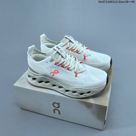 On Cloudsurfer Max White Green Pink Black EU 36-45 Running Shoe Running Sneakers - Unisex (BS-69712)