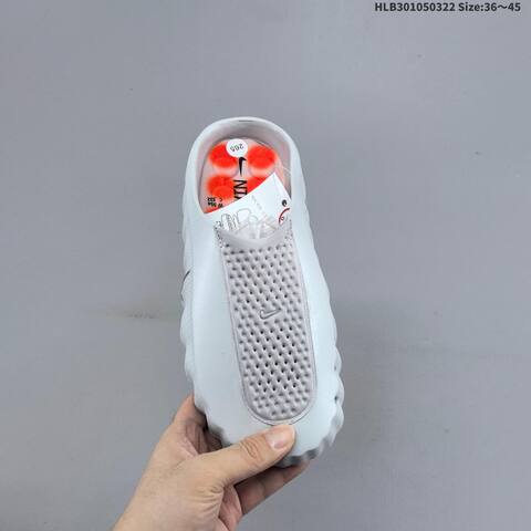 Nike Mind 001 Recovery Slide Light Grey Silver Red EU 36-45 Slides - Unisex (BS-61199)