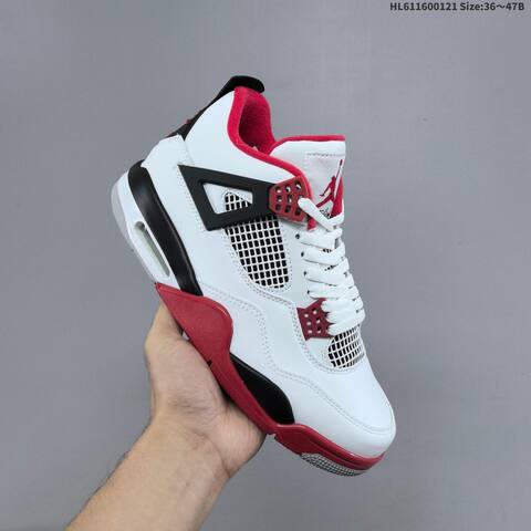 Air Jordan 4 Retro Fire Red Replica AIR JORDAN 4 Aj4 Lifestyle (BS-66887)