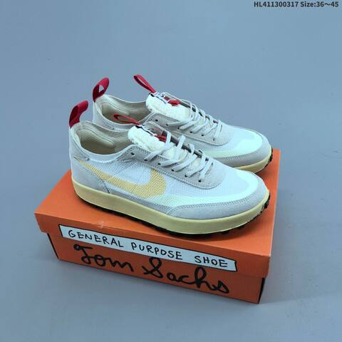 Nike Tom Sachs x Nike Craft General Purpose Shoe White Red Orange Black EU 36-45 Sneaker - Unisex (BS-61281)