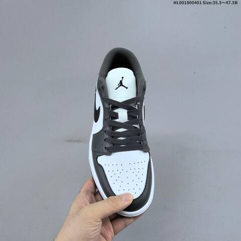 Air Jordan 1 Low Lron Grey AIR JORDAN 1 Aj1 Lifestyle (BS-66367)
