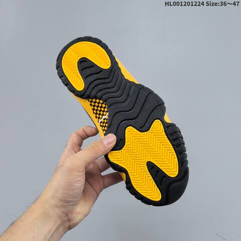 Air Jordan 11 Retro High Black Yellow AIR JORDAN 11 Aj11 Lifestyle (BS-67295)