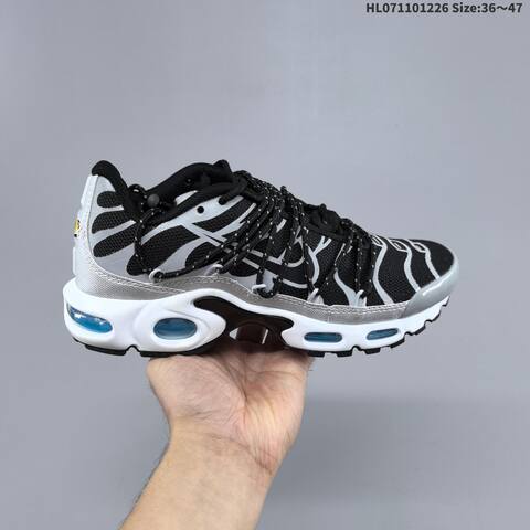 Nike Air Max Plus TN Grey Black Yellow EU 36-47 Running Shoe - Unisex (BS-62437)