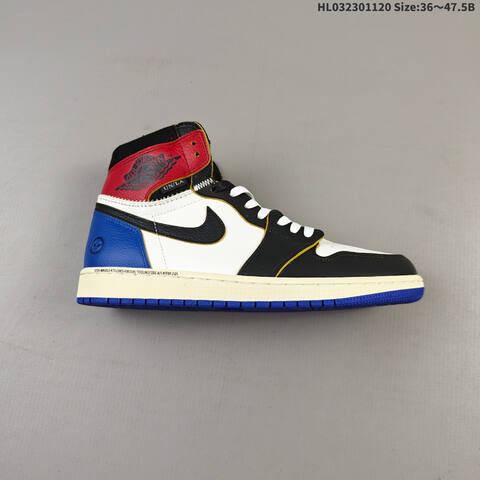 Union x Fragment Design x Air Jordan 1 Retro High OG AIR JORDAN 1 Aj1 Lifestyle (BS-67764)