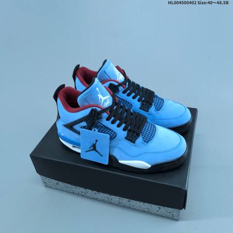 Travis Scott Cactus Jack x Air Jordan 4 Retro OG AIR JORDAN 4 Aj4 Lifestyle (BS-66359)