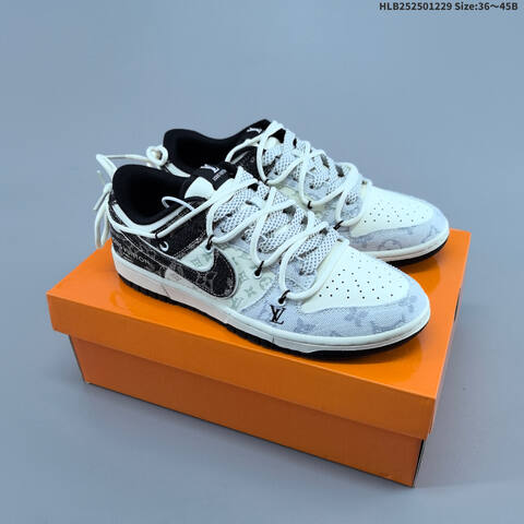NIKE SB DUNK Nike Dunk Low Retro DIY Sb LV Lifestyle (BS-62335)
