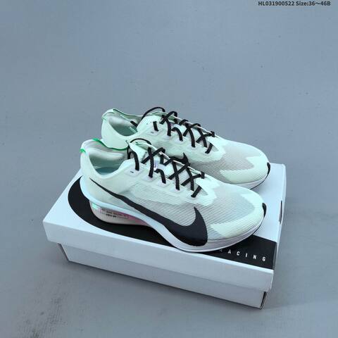 Nike ZoomX Vaporfly NEXT 4 Vaporweave White Black Pink Green EU 36-46 Running Shoe - Unisex (BS-60220)