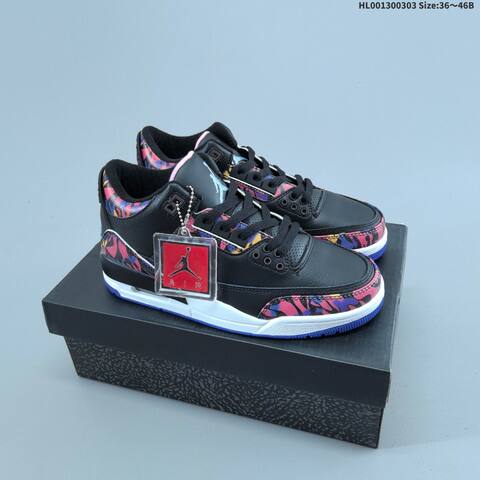 Air Jordan 3 Retro AIR JORDAN 3 Aj3 Lifestyle (BS-66624)