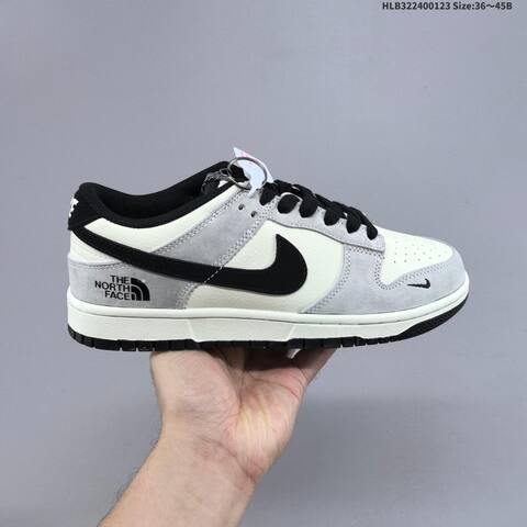 Nike Dunk Low Sail Navy Grey Red Gold EU 36-45 Skate Shoe - Unisex (BS-61806)