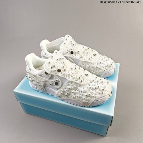 Swarovski x Nike Air Force 1 HL414501121 Size 36 41 Lifestyle - Unisex (BS-63357)