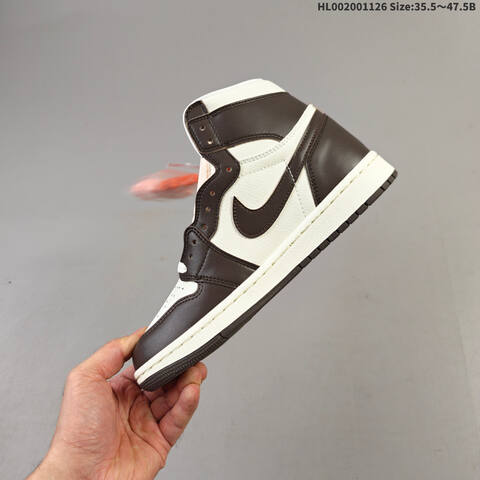 Air Jordan 1 High OG Baroque Brown AIR JORDAN 1 Aj1 Lifestyle (BS-67669)