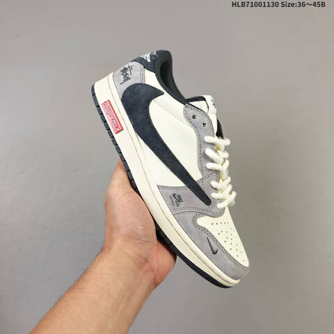 AIR JORDAN Travis Scott x Air Jordan 1 Reverse Mocha AJ1 1 TS Lifestyle (BS-67607)