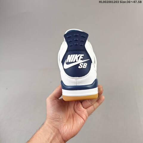 Nike SB x Air Jordan 4 Retro AIR JORDAN 4 Aj4 Lifestyle (BS-67553)