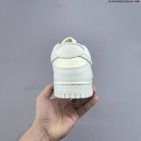Nike SB Dunk Low Pro Light Beige Off White Cream EU 36-45 Skate Shoe - Unisex (BS-61445)