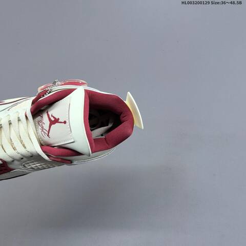 Air Jordan 4 Retro Sierra Red WMNS AIR JORDAN 4 Aj4 Lifestyle (BS-66778)