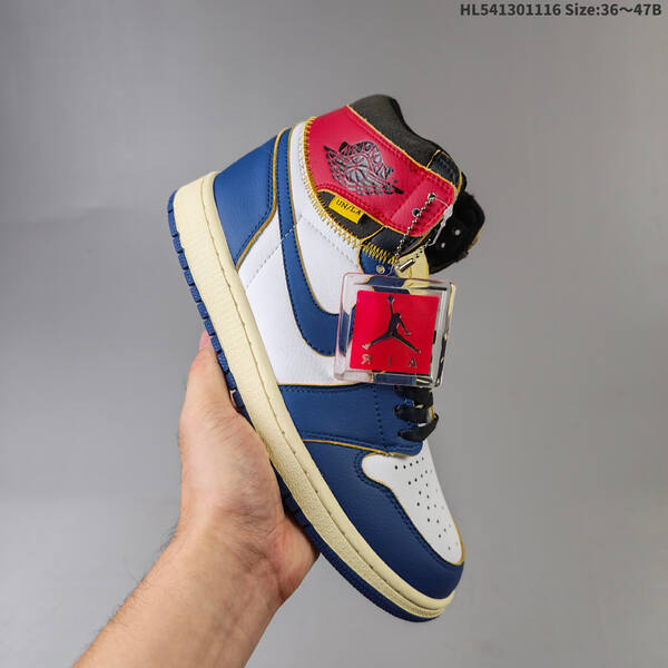 Jordan Union x Air Jordan 1 Retro High NRG blue/white/red/black EU 36-47 basketball