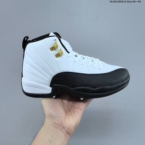 Air Jordan 12 Retro Taxi History Replica AIR JORDAN 12 Aj12 12 Replica 1996 Lifestyle (BS-66553)