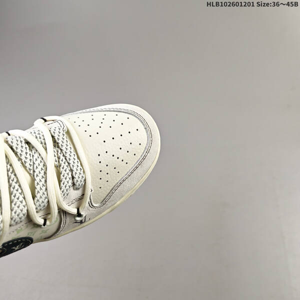 Nike SB Dunk Low Retro DIY off white grey black EU 36-45 skate shoe