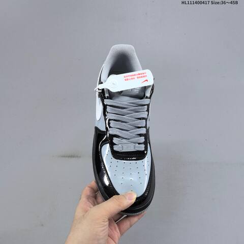 Nike Air Force 1 07 Black Grey White EU 36-45 Sneaker - Unisex (BS-60665)