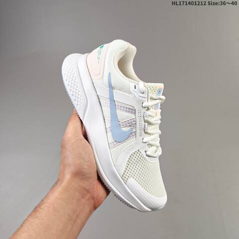 Nike Run Swift 2 CU3528 Black White Light Blue Pink EU 36-45 Running Shoe - Unisex (BS-62737)