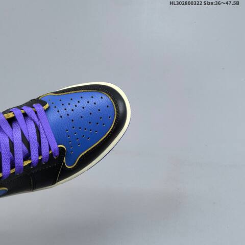 Union LA x Fragment Design x Air Jordan 1 Retro High OG Sport Royal A Lifestyle (BS-66471)