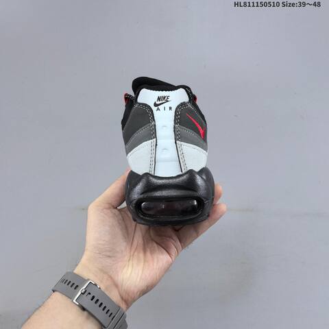 Nike Air Max 95 TT HM4803 001 Black Grey Red White EU 39-48 Running Shoe - Unisex (BS-60424)