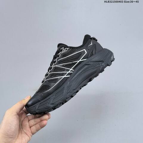 HOKA ONE ONE Mafate Speed 2 Black White EU 36-45 Trail Shoe Trail Running Sneakers - Unisex (BS-69361)