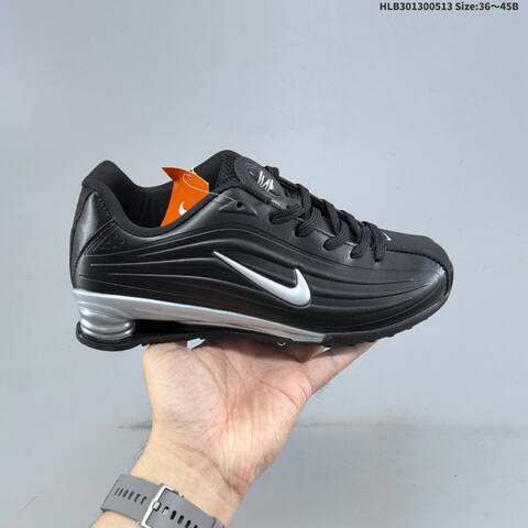 Nike Shox Z HQ7540-001 Metallic Silver Black EU 36-45 Running Shoe - Unisex (BS-60361)