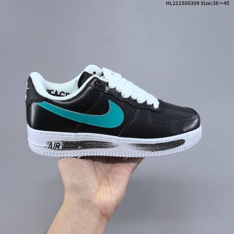 Nike Air Force 1 07 White Black Pink Gum EU 36 45 Sneaker EU 36-45 - Unisex (BS-61405)
