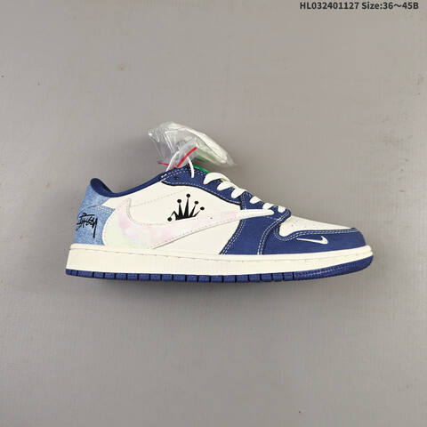 Nike Air Jordan 1 x Travis Scott AIR JORDAN DIY Lifestyle (BS-67655)