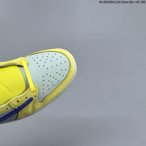 Travis Scott x Air Jordan 1 Low OG Canary Yellow 7 0 AIR JORDAN 1 Aj1 Lifestyle (BS-67289)