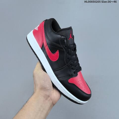 Air Jordan 1 Low Bred AIR JORDAN 1 Aj1 Lifestyle (BS-66693)