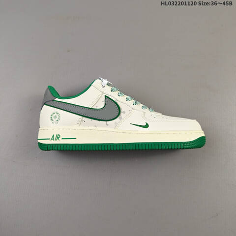 Nike Air Force 1 07 Low Off White Dark Green Grey EU 36-45 Sneaker - Unisex (BS-63425)