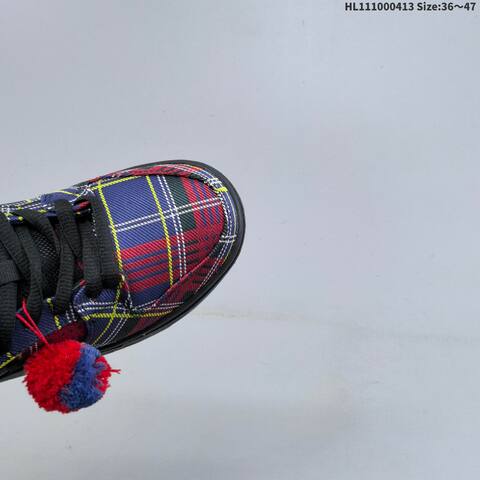 Nike SB Dunk Low Black Red Blue Yellow EU 36-47 Skate Shoe - Unisex (BS-60772)