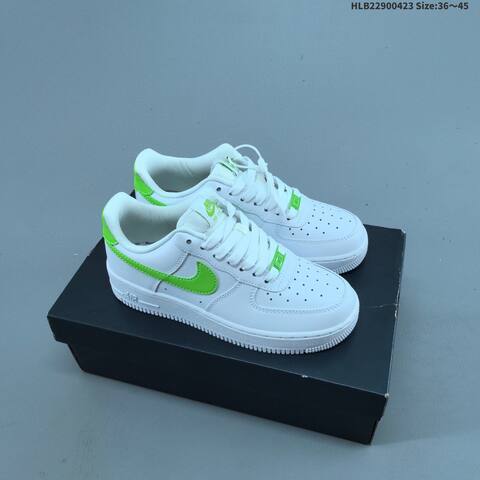 Nike Air Force 1 07 Light Beige Green Gum Brown EU 36-45 Sneaker - Unisex (BS-60568)